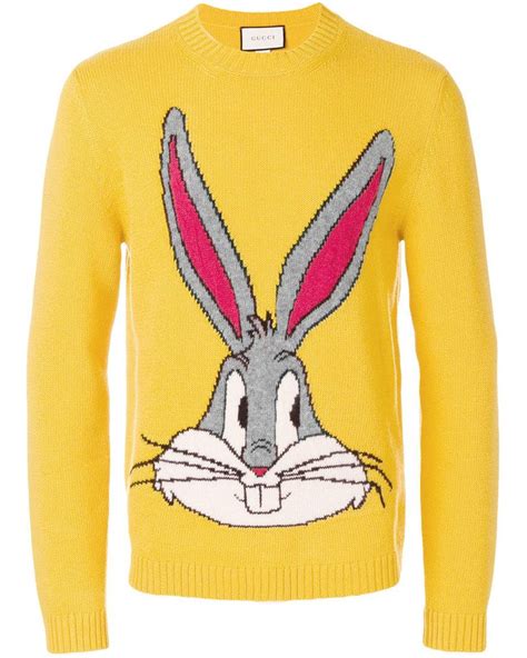 gucci bugs bunny shirt|gucci bugs bunny sweater.